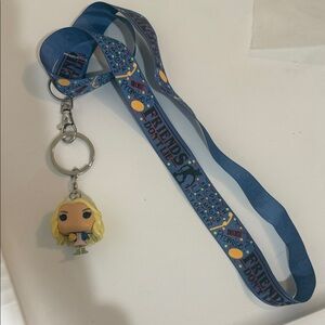 Stranger Things Lanyard and Keychain